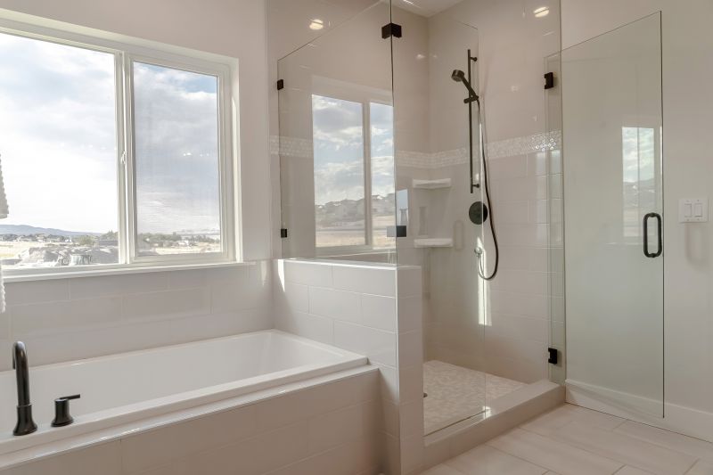 New Bathtub in a Modern Bathroom